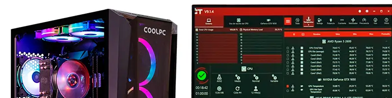 Pruebas de estabilidad incorporadas